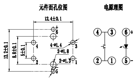 THBM03-A035NB-R-A 焊盘图