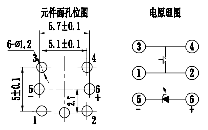 THBM03-A035NB-R-A 焊盘图