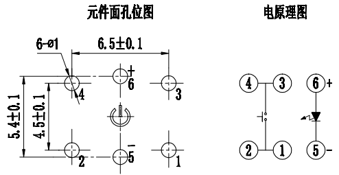 TAF01-BWJ-R  2616-160gf焊盘图