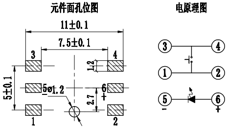 TAF01-BWJ-R  2616-160gf焊盘图