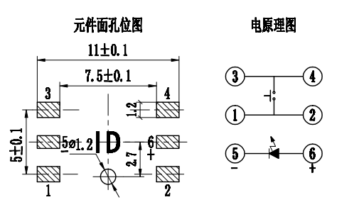 TAF01-BWJ-R  2616-160gf焊盘图