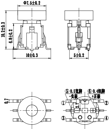 TAF01-BWJ-R  2616-160gf尺寸图